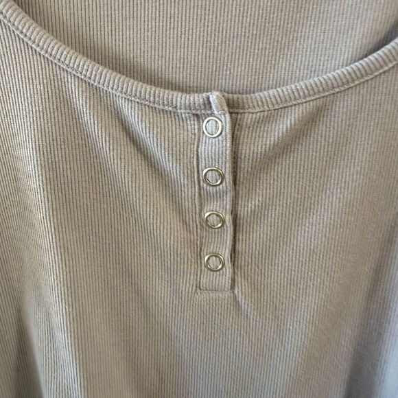 Madewell Light Lavender Short Sleeve Top - Picture 4 of 6